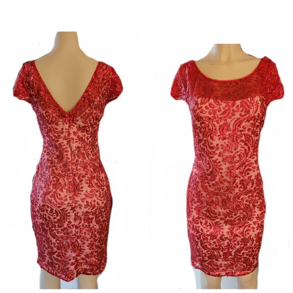 Calvin Klein Sequin dress.